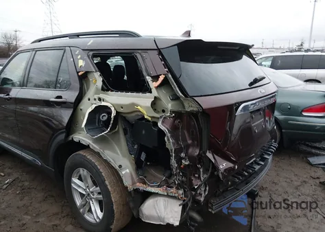 2020 Ford Explorer Xlt из США, поврежденный, VIN 1FMSK8DH8LGB62144